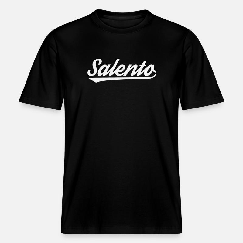 Salento Küsten Script -  RELAXED FIT Unisex Organic T-Shirt - Schwarz