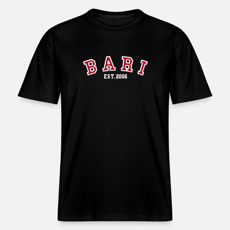 Bari Est 2006 - T-shirt unisexe RELAXED FIT en coton bio - noir