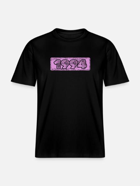 Jahr 1994 - RELAXED FIT Unisex Organic T-Shirt - Schwarz
