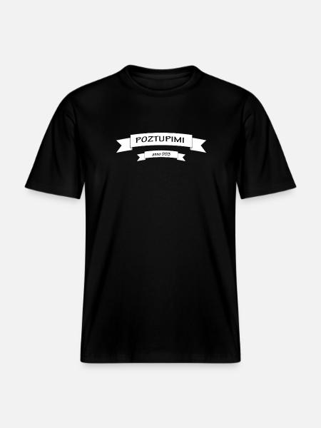 POZTUPIMI 993 - RELAXED FIT Unisex Organic T-Shirt - Schwarz