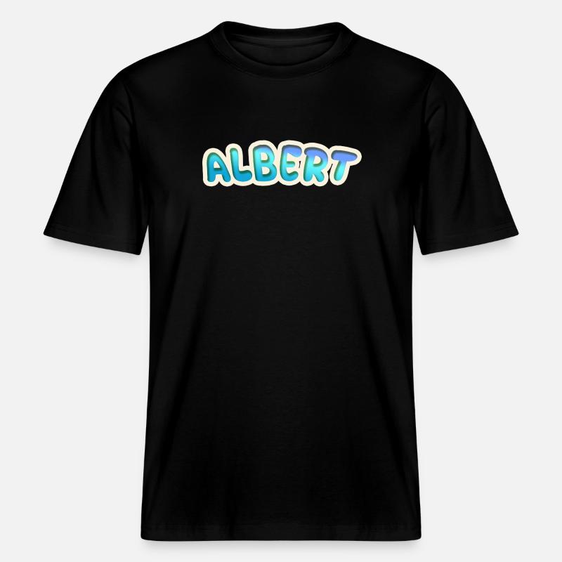 Albert als Beruf -  RELAXED FIT Unisex Organic T-Shirt - Schwarz