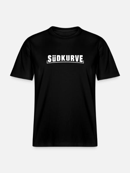 Südkurve Ultras - RELAXED FIT Unisex Organic T-Shirt - Schwarz