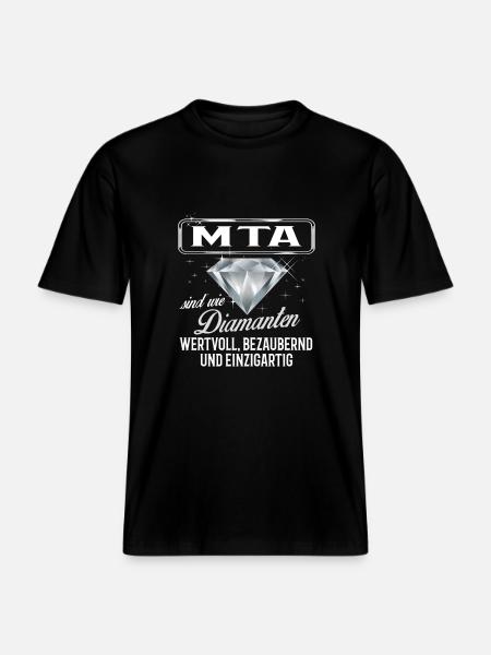 MTA - DM - RELAXED FIT Unisex Organic T-Shirt - Schwarz