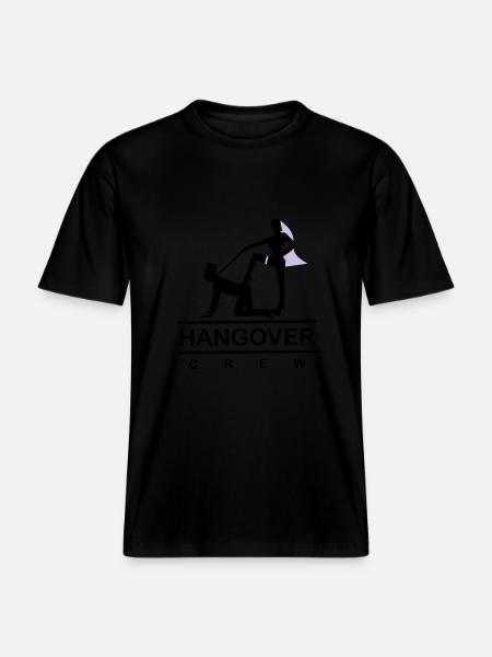 hangover 103 2c - RELAXED FIT Unisex Organic T-Shirt - Schwarz