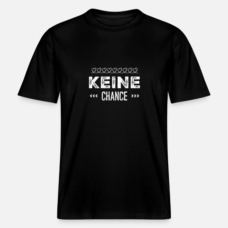 ich bin ein Gewinner -  RELAXED FIT Unisex Organic T-Shirt - Schwarz