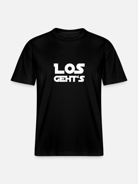 der Anfang -  RELAXED FIT Unisex Organic T-Shirt - Schwarz