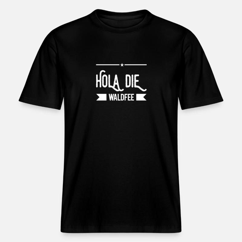 das ist stark -  RELAXED FIT Unisex Organic T-Shirt - Schwarz