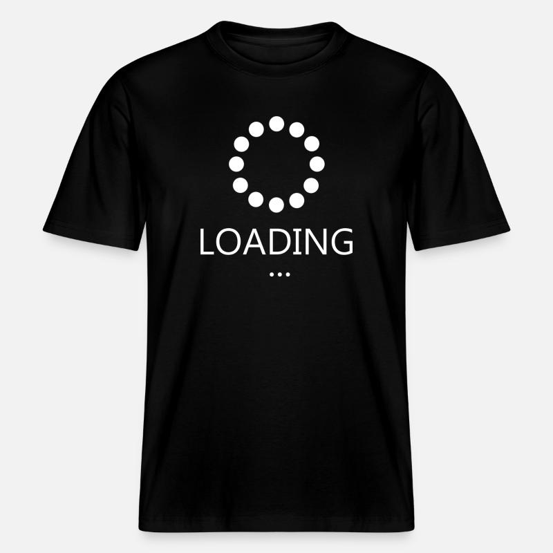 Loading ... -  RELAXED FIT Unisex Organic T-Shirt - Schwarz