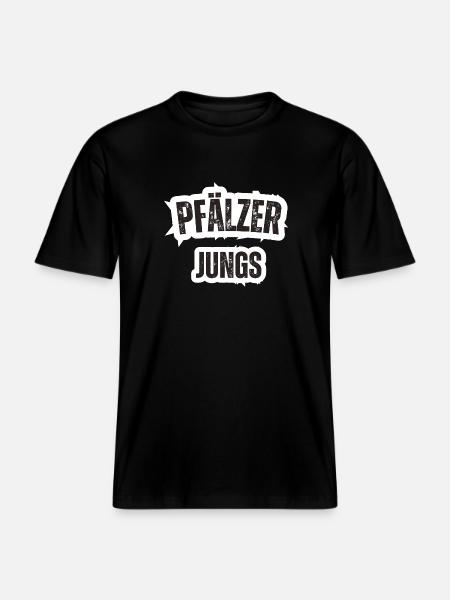 Palatinate Boys - RELAXED FIT Unisex Organic T-Shirt - black