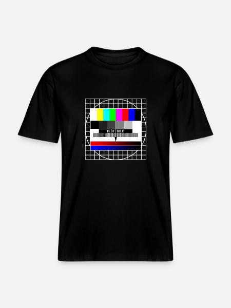 testbild - RELAXED FIT Unisex Organic T-Shirt - black