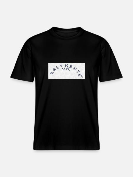 Kalt Heute Wa -  RELAXED FIT Unisex Organic T-Shirt - Schwarz