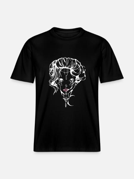 Evil Tenderness - RELAXED FIT Unisex Organic T-Shirt - black
