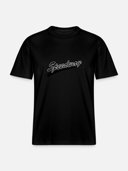 Speedway -  RELAXED FIT Unisex Organic T-Shirt - Schwarz