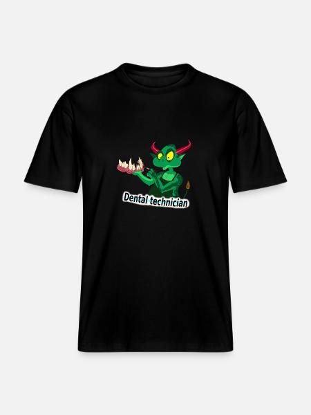 zahntechniker - RELAXED FIT Unisex Organic T-Shirt - Schwarz