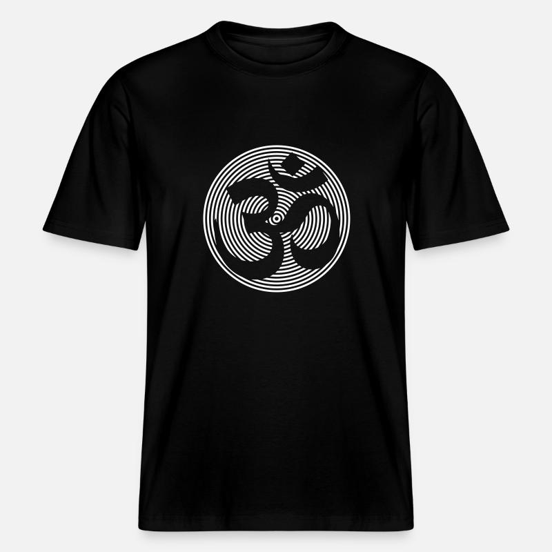 Tekno omum 23 -  T-shirt unisexe RELAXED FIT en coton bio - noir