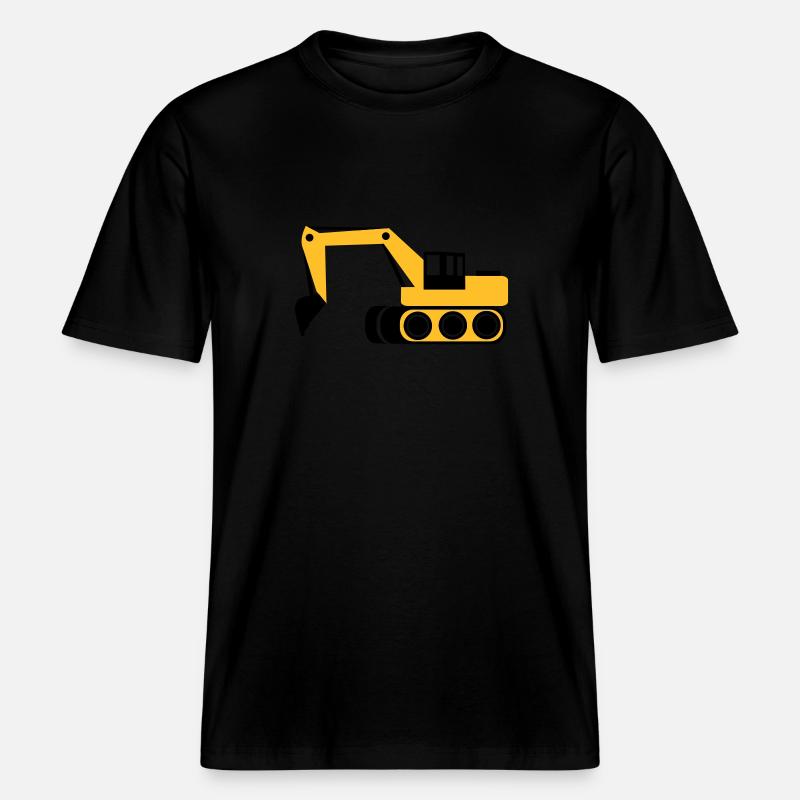 Bagger - RELAXED FIT Unisex Organic T-Shirt - Schwarz