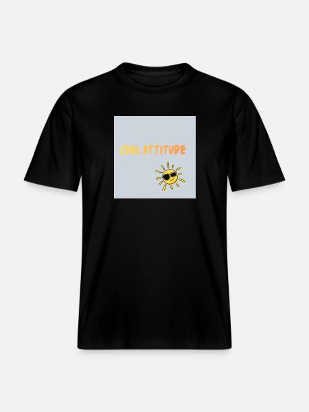 Stay cool -  RELAXED FIT Unisex Organic T-Shirt - black