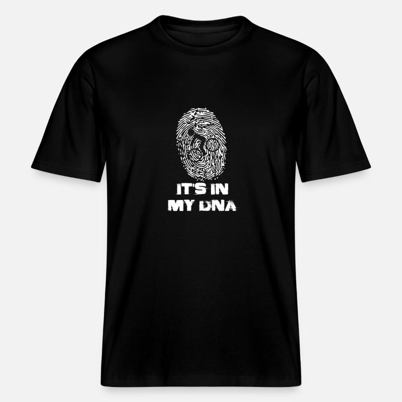 C'est dans mon ADN -  T-shirt unisexe RELAXED FIT en coton bio - noir