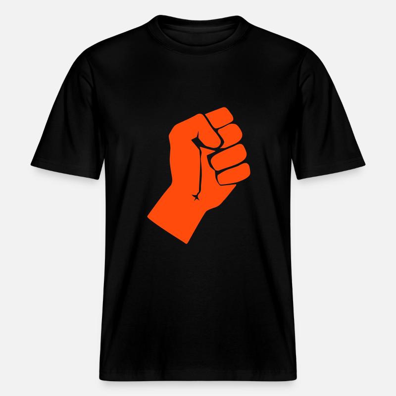 Faust -  RELAXED FIT Unisex Organic T-Shirt - Schwarz