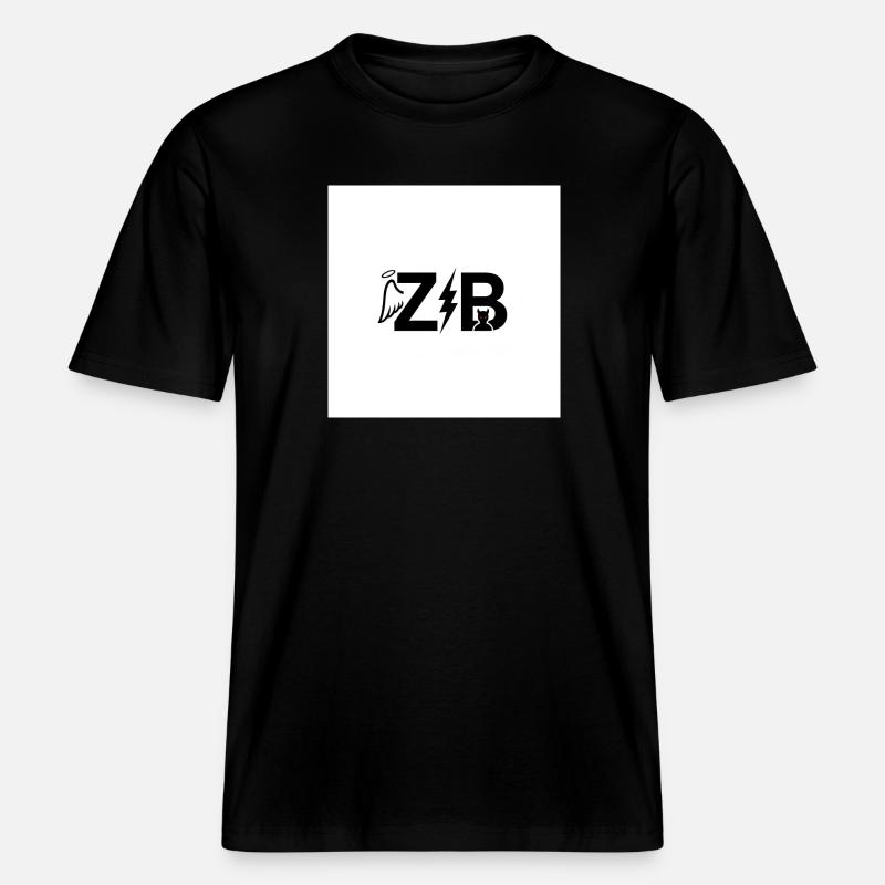 Duell mit Engeln, Dämonen und Blitzen -  RELAXED FIT Unisex Organic T-Shirt - Schwarz
