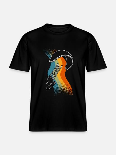 Kitesurfer Kitesurf Kitesurf - T-shirt unisexe RELAXED FIT en coton bio - noir