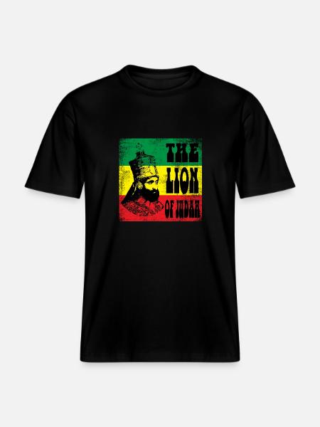 Reggae eu -  RELAXED FIT Unisex Organic T-Shirt - black