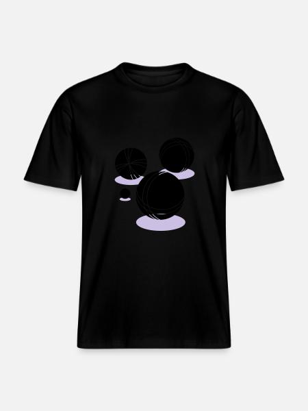 boule -  RELAXED FIT Unisex Organic T-Shirt - Schwarz