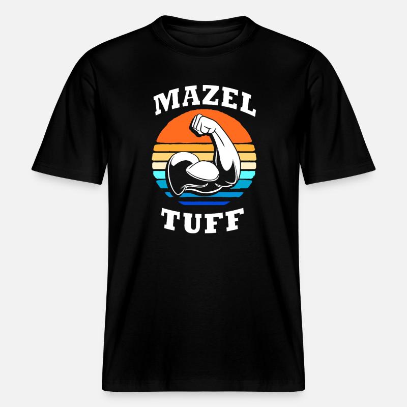 Hanoukka Hanoukka Hanoukka -  T-shirt unisexe RELAXED FIT en coton bio - noir