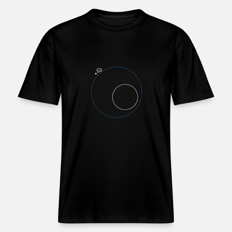PUBG Minimap fun - T-shirt unisexe RELAXED FIT en coton bio - noir