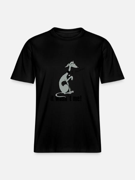 wasnt_me! - RELAXED FIT Unisex Organic T-Shirt - Schwarz