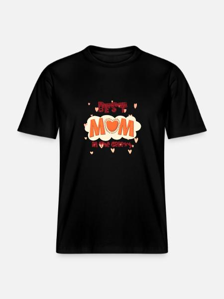 best mum - RELAXED FIT Unisex Organic T-Shirt - black