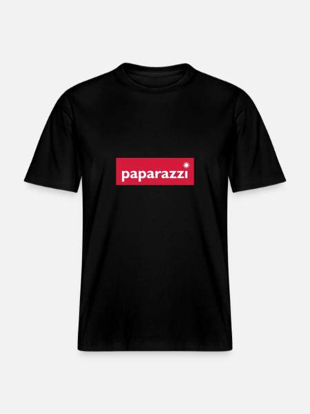 011 paparazzi -  RELAXED FIT Unisex Organic T-Shirt - black