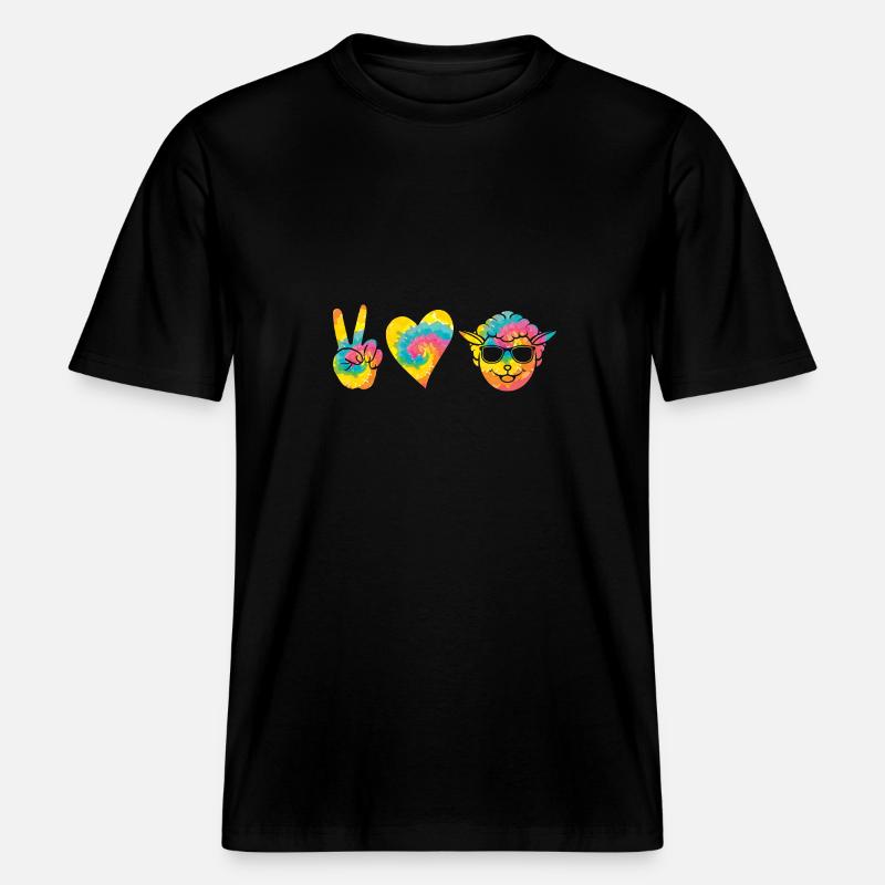 Schäfer Schaf -  RELAXED FIT Unisex Organic T-Shirt - Schwarz