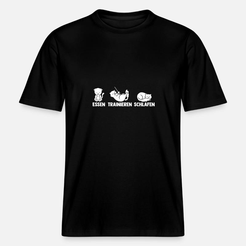 Fechter Fechten -  RELAXED FIT Unisex Organic T-Shirt - Schwarz