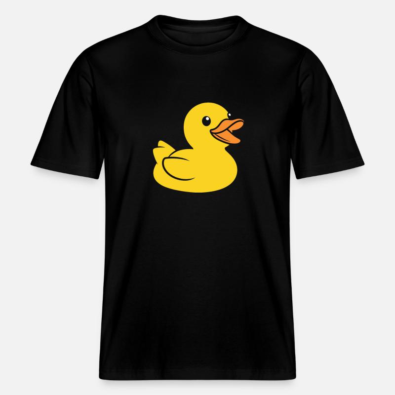 Petit carnard -  T-shirt unisexe RELAXED FIT en coton bio - noir