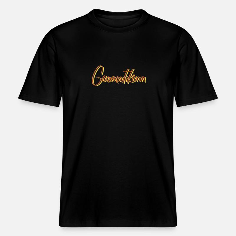 Vermessungstechniker Abschluss-Geschenk -  RELAXED FIT Unisex Organic T-Shirt - Schwarz