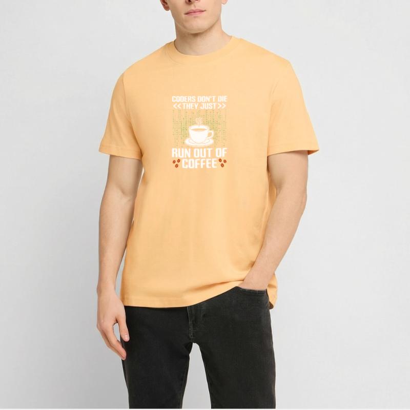 Kaffee-Codierung Programmierer Programmierer Entwickler Nerd Coff  RELAXED FIT Unisex Organic T-Shirt