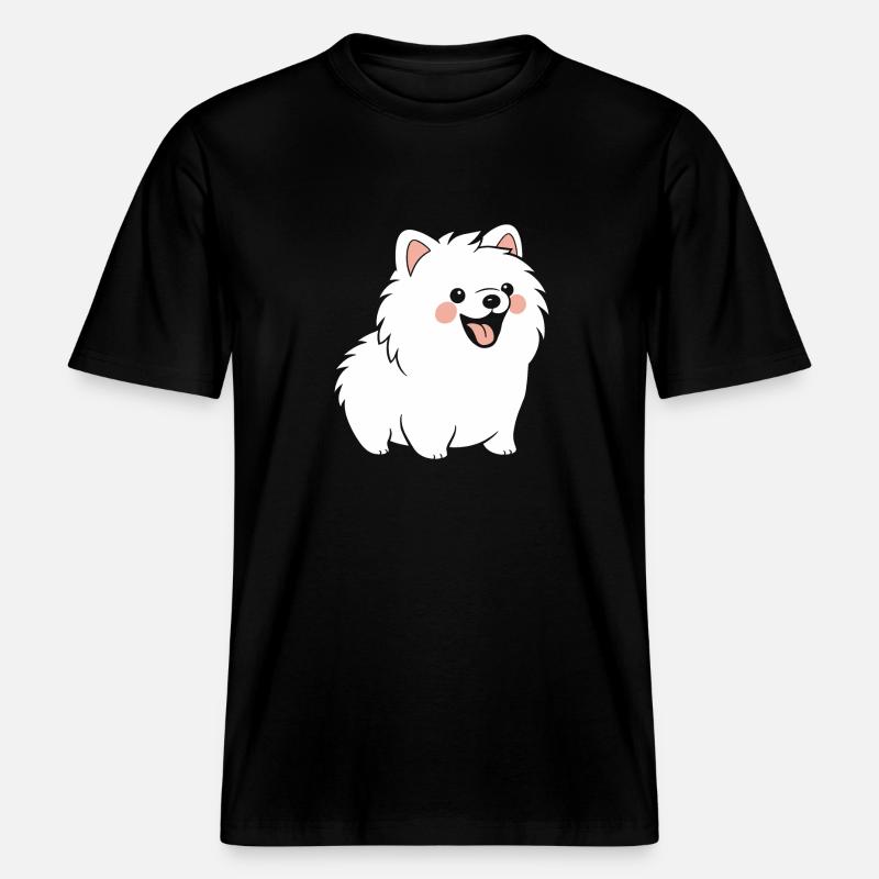 Spitz -  T-shirt unisexe RELAXED FIT en coton bio - noir