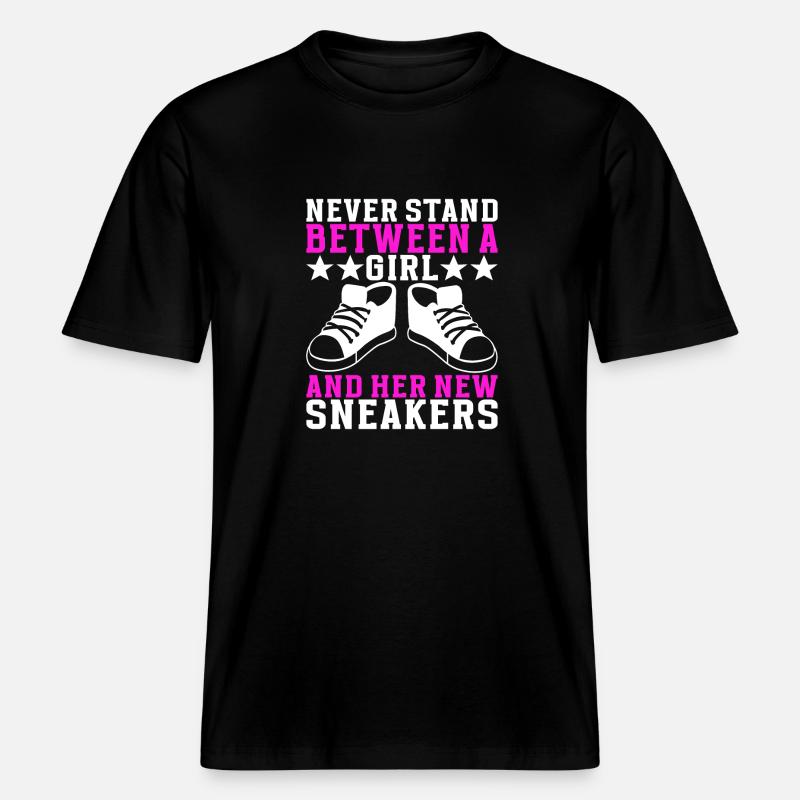 Sneakerhead Collectionneur de baskets -  T-shirt unisexe RELAXED FIT en coton bio - noir