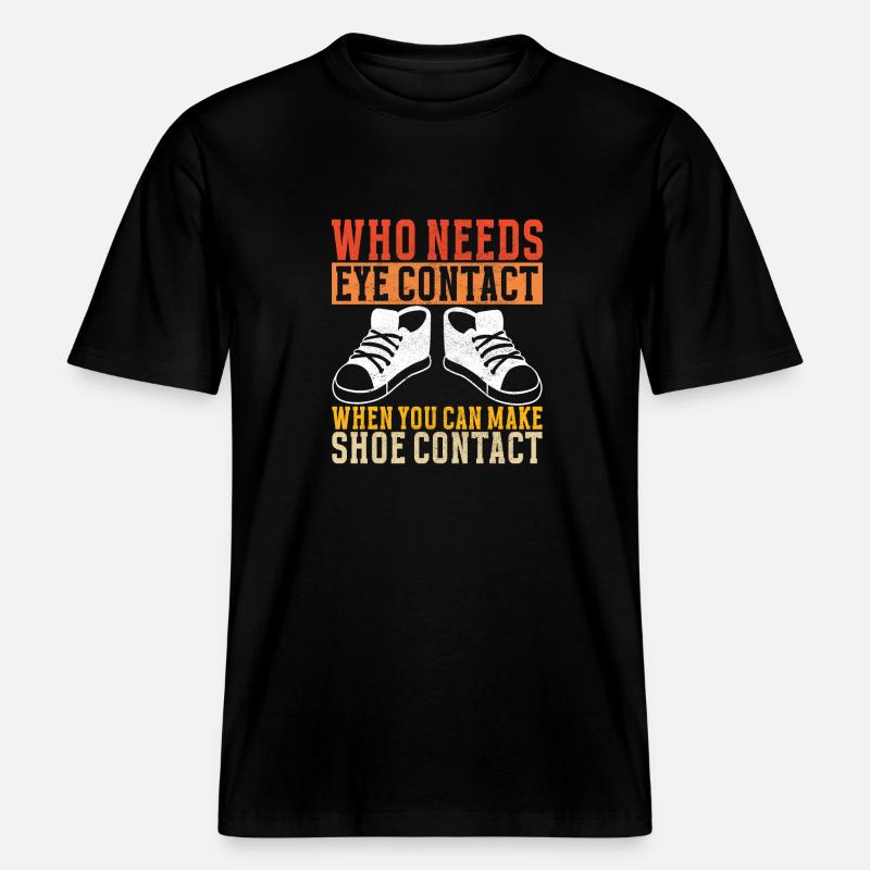 Sneakerhead Collectionneur de baskets -  T-shirt unisexe RELAXED FIT en coton bio - noir