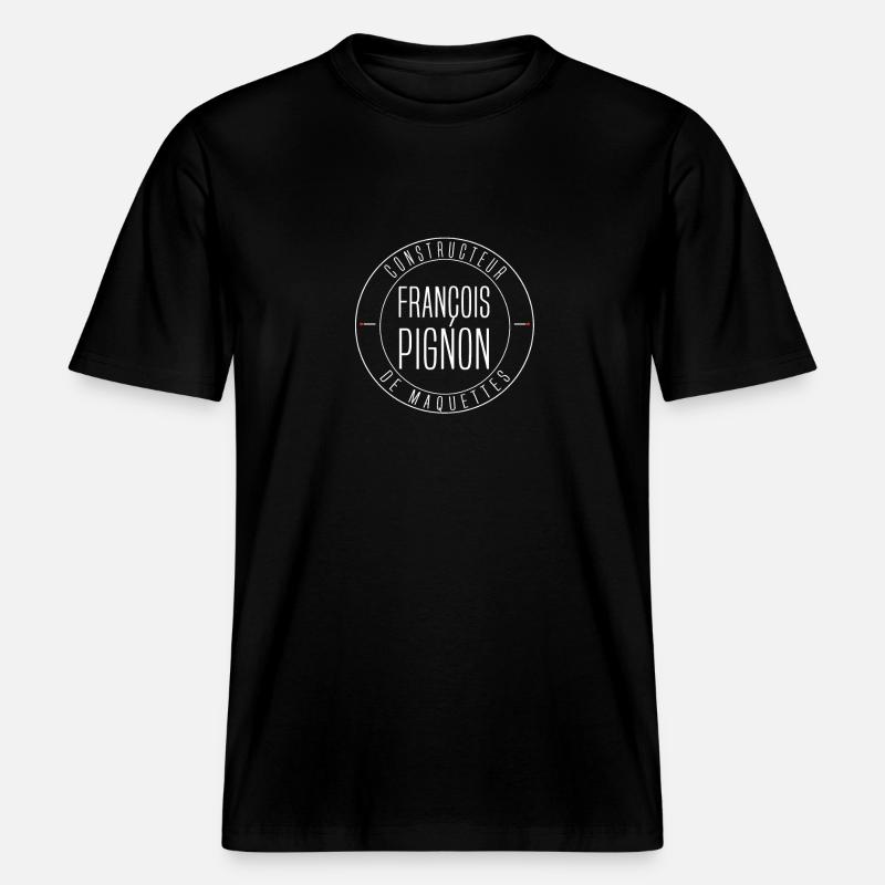 Francois Pignon Model builder -  RELAXED FIT Unisex Organic T-Shirt - black