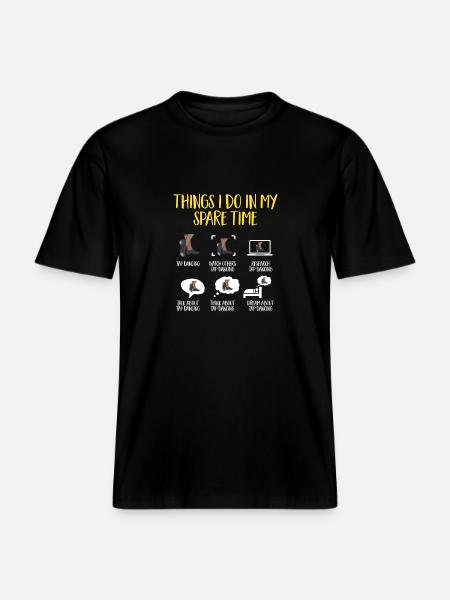 Tap Dance Teacher Tap Dancer Tap Dance -  RELAXED FIT Unisex Organic T-Shirt - black