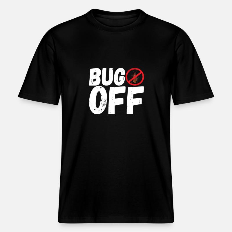 Schädlingsbekämpfung Kammerjäger - RELAXED FIT Unisex Organic T-Shirt - Schwarz