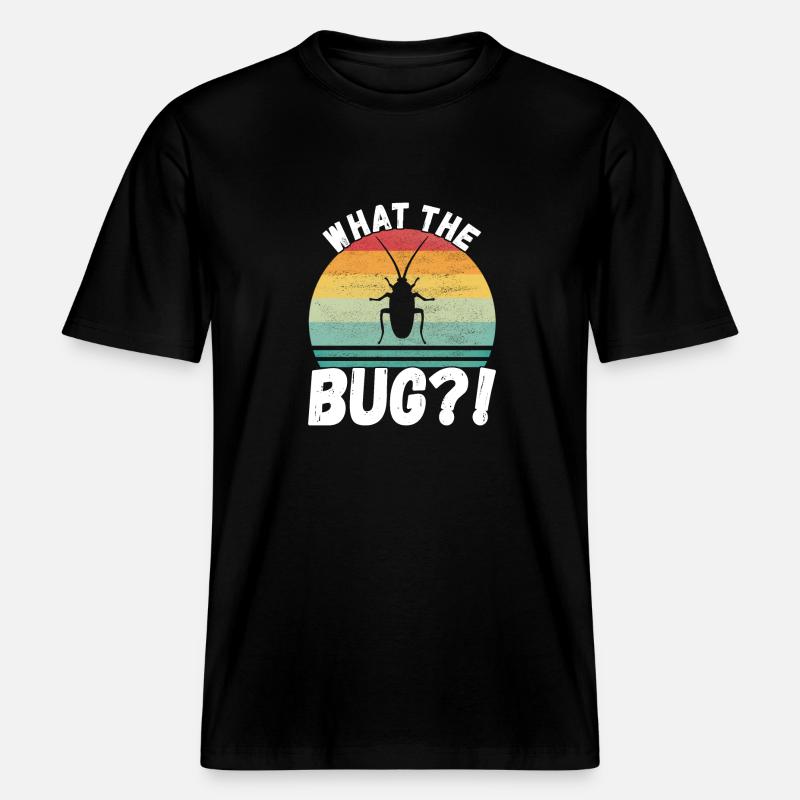 Pest Control Exterminator - RELAXED FIT Unisex Organic T-Shirt - black