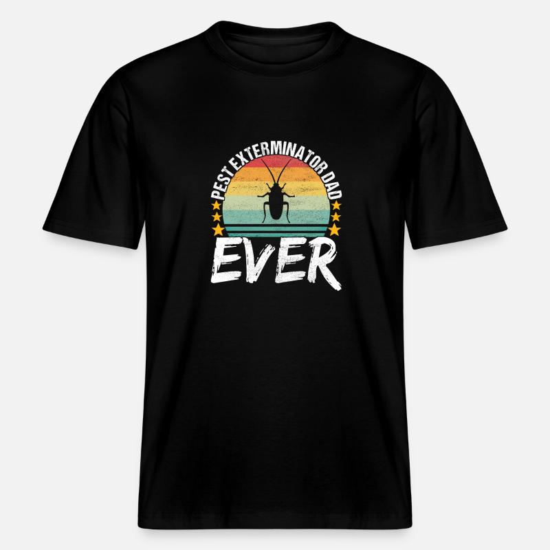 Schädlingsbekämpfung Kammerjäger - RELAXED FIT Unisex Organic T-Shirt - Schwarz