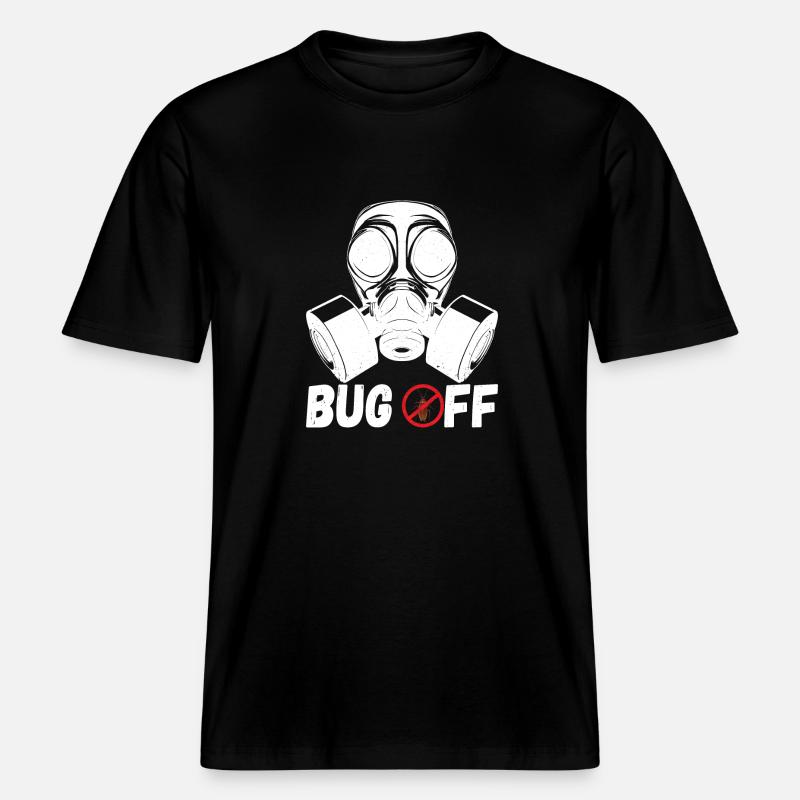 Schädlingsbekämpfung Kammerjäger -  RELAXED FIT Unisex Organic T-Shirt - Schwarz