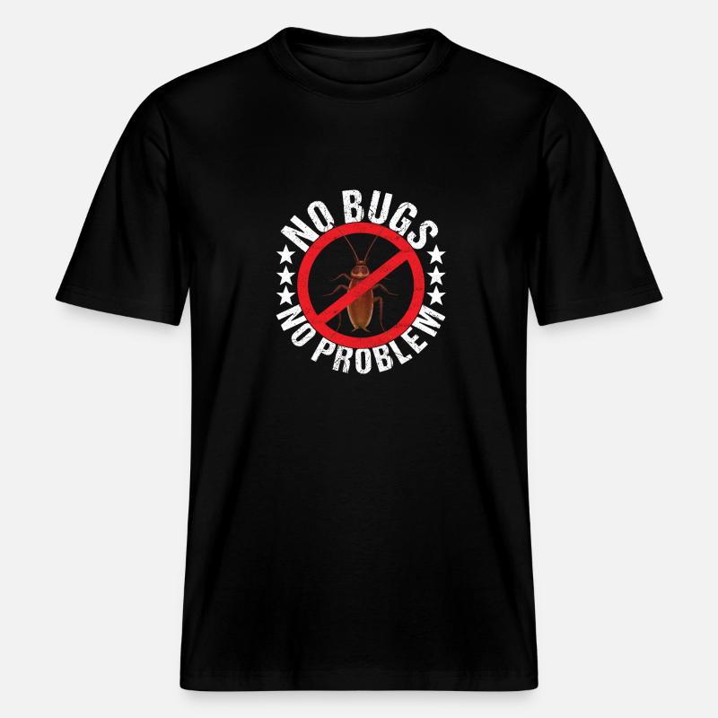 Schädlingsbekämpfung Kammerjäger -  RELAXED FIT Unisex Organic T-Shirt - Schwarz