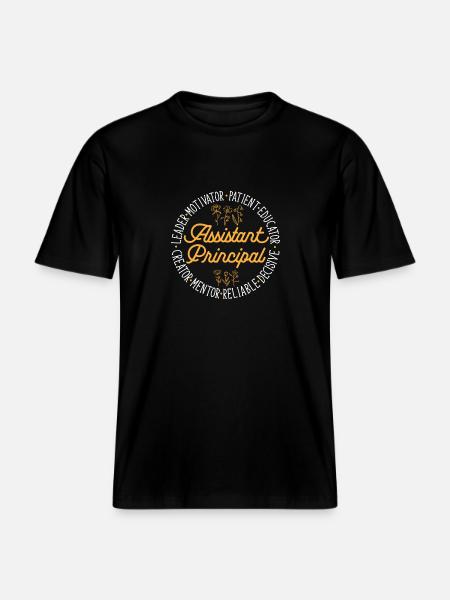 Deputy Principal - RELAXED FIT Unisex Organic T-Shirt - black
