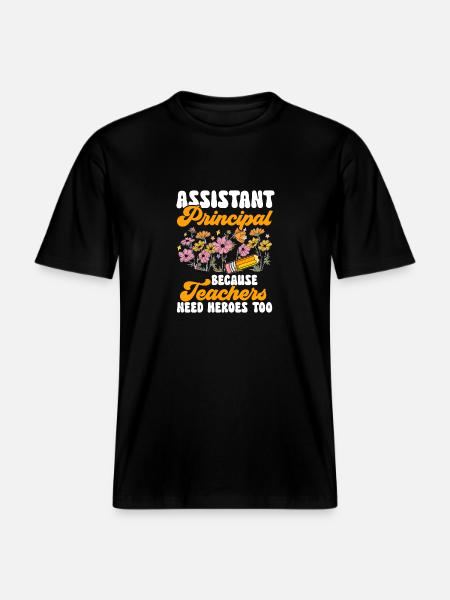 Directeur adjoint - T-shirt unisexe RELAXED FIT en coton bio - noir