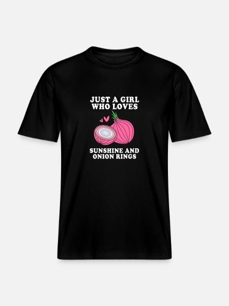 onion - RELAXED FIT Unisex Organic T-Shirt - black